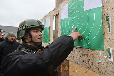 Учебные стрельбы военнослужащих, призванных на срочную службу во внутренние войска МВД