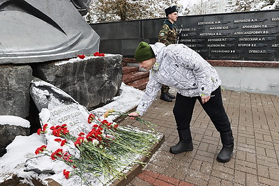 Память погибших в Афганистане воинов почтили в Витебске