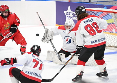 Белорусские хоккеисты обыграли соперников из Сахалинской области на играх \"Дети Приморья\"