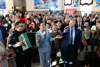 Космическая \"Знаковая встреча\" прошла в Молодечно