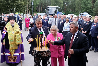 На мемориале \"Ола\" почтили память невинных жертв войны