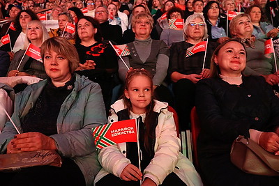 \"Марафон единства\": в Молодечно прошел масштабный концерт \"Время выбрало нас\"