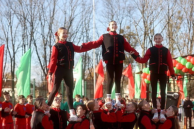 В гимназии им. Митрополита Филарета в Гродно открыли обновленный стадион