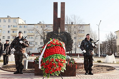 В Витебске прошли торжества, посвященные Дню белорусской милиции