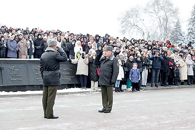 Более 750 военнослужащих-новобранцев приняли присягу в Брестской крепости