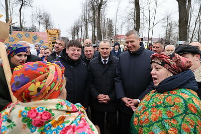 Климовичи принимают тружеников села Могилевской области на \"Дажынках-2024\"