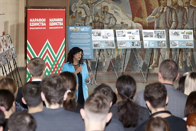 Выставку \"Параллельные миры\" представили на \"Марафоне единства\" в Бресте