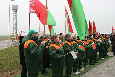 Цех для откорма цыплят-бройлеров открыли в Буда-Кошелевском районе