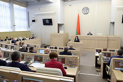В Минске проходит первая сессия Совета Республики восьмого созыва