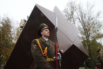 Останки бойцов Красной армии перезахоронили в Горецком районе