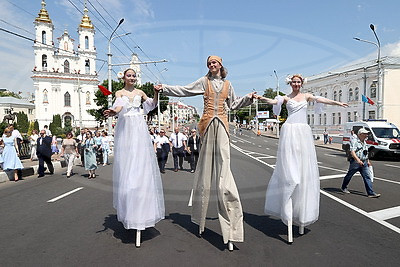 Жители и гости Витебска отпраздновали 1050-летие со дня основания города