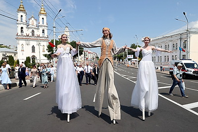 Жители и гости Витебска отпраздновали 1050-летие со дня основания города