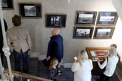 Выставка памяти бывшего фотокора БЕЛТА Николая Желудовича открылась в Могилеве