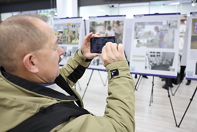 Марафон единства: фотовыставка \"Беларусь. Взлет\" представлена в Бобруйске