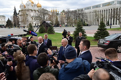 Лукашенко прибыл в Кремль