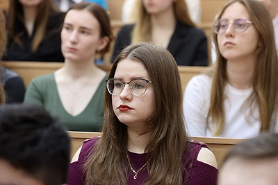 Дурнов встретился со студентами и преподавателями Витебского медуниверситета