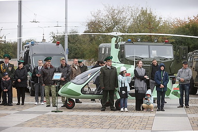 В Гродно чествовали военнослужащих Гродненской погрангруппы