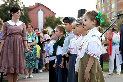 Военно-историческую реконструкцию показали гостям XXXI Дня белорусской письменности в Ивацевичах