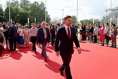 Церемония вручения наград ХV Национального телевизионного конкурса \"Телевершина\" проходит в Минске