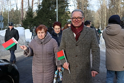 Основной и дублирующий экипажи ЭП-21 в Звездном городке торжественно проводили на Байконур