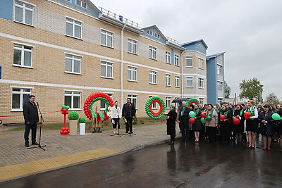Новый жилой корпус на 105 мест открыли в доме-интернате в Шарковщинском районе