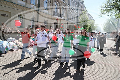 Праздничные маевки прошли в регионах Беларуси