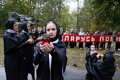 Духовно-патриотический мотопробег прошел в Беларуси