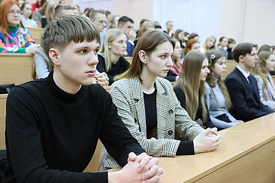 Дурнов встретился со студентами и преподавателями Витебского медуниверситета