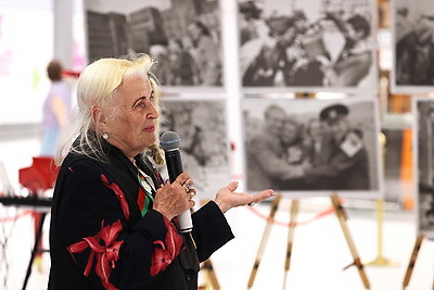 БЕЛТА и БСЖ презентовали в Минске фотовыставку о женщинах на войне