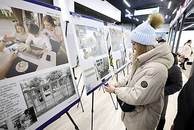 Марафон единства: фотовыставка \"Беларусь. Взлет\" представлена в Бобруйске