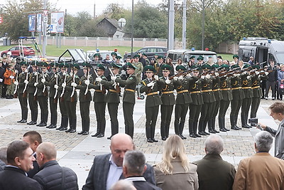 В Гродно чествовали военнослужащих Гродненской погрангруппы