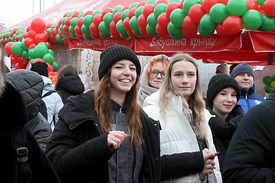 Городской квест и интерактивные площадки: второй день \"Марафона единства\" проходит в Могилеве