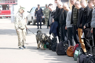 Призыв новобранцев прошел в войсковую часть внутренних войск МВД