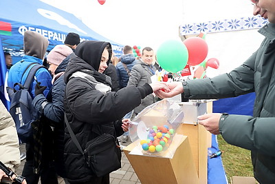 \"Марафон единства\": квест и другие активности проходят в Пинске