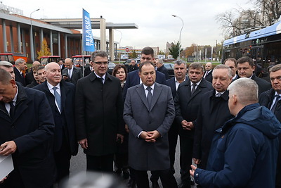 Головченко посетил ярмарку белорусских товаров в Санкт-Петербурге