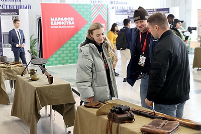 \"Марафон единства\": выставка, посвященная освобождению Беларуси, представлена в Гомеле