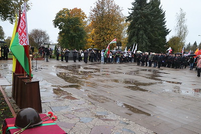 Останки бойцов Красной армии перезахоронили в Горецком районе