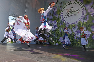 Фестиваль \"Свята льну. Роднае-моднае\" прошел в Минске