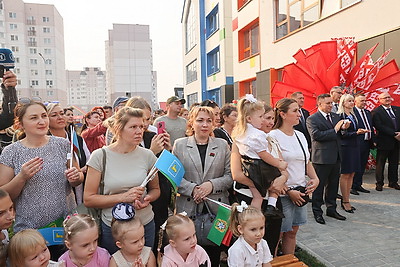 Новый детский сад открыли в молодом микрорайоне Гомеля