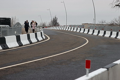 Мост Металлистов в Витебске открыли после капремонта