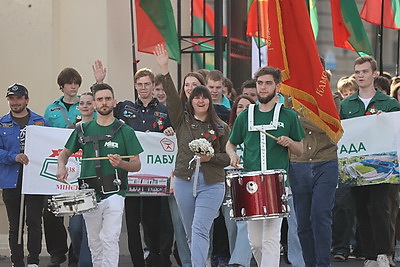 Ярко и с размахом. В Минске дали старт третьему трудовому семестру