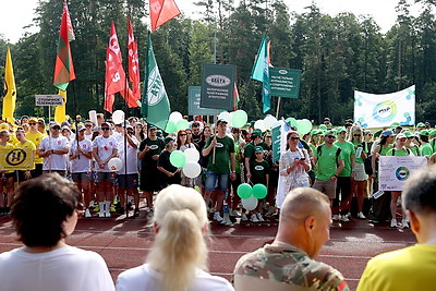 Республиканская спартакиада \"Здоровье\" среди сотрудников СМИ проходит в \"Стайках\"