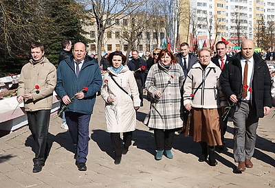 Автопробег \"За единую Беларусь\" прошел в Витебске