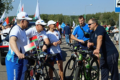 Велопробег в честь Дня народного единства состоялся в Минске