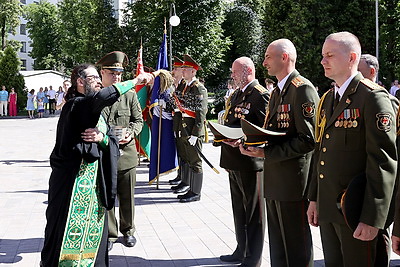 Выпуск офицеров военного факультета прошел в БГУ