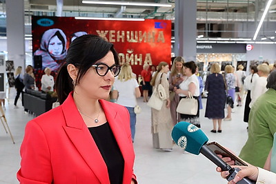 БЕЛТА и БСЖ презентовали в Минске фотовыставку о женщинах на войне