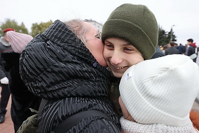 Военнослужащие нового пополнения внутренних войск МВД приняли присягу в Витебске