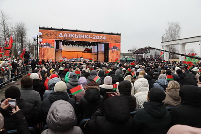 Лукашенко принял участие в фестивале-ярмарке \"Дажынкі-2024\" в Климовичах