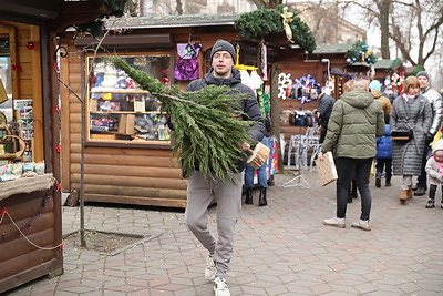 В Бресте открылись предновогодние ярмарки