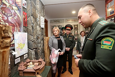 В Гродно состоялось гашение почтового конверта \"Гродненская пограничная группа\"